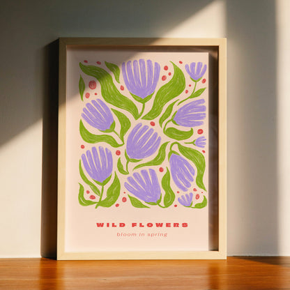 Póster Flores Silvestres