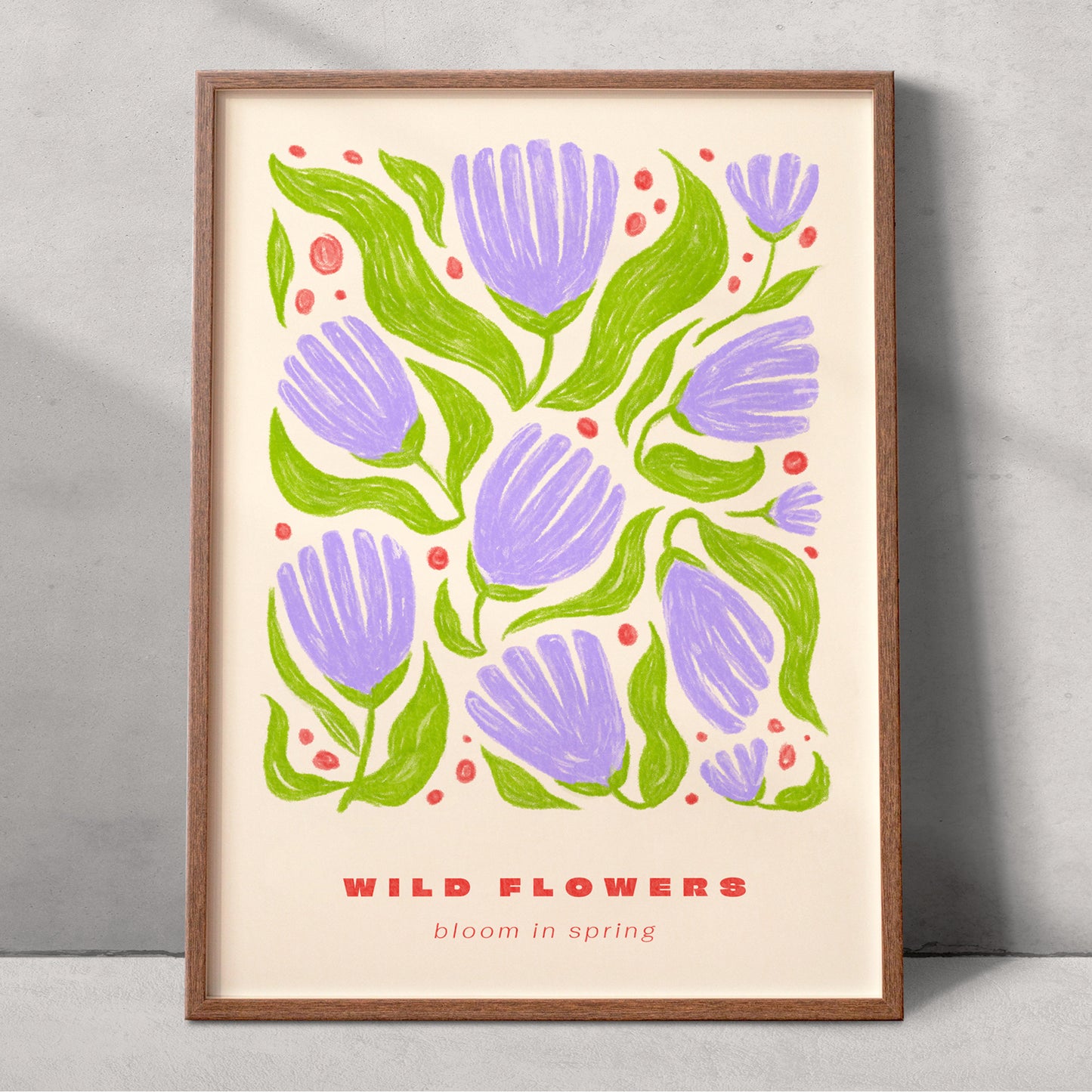 Póster Flores Silvestres