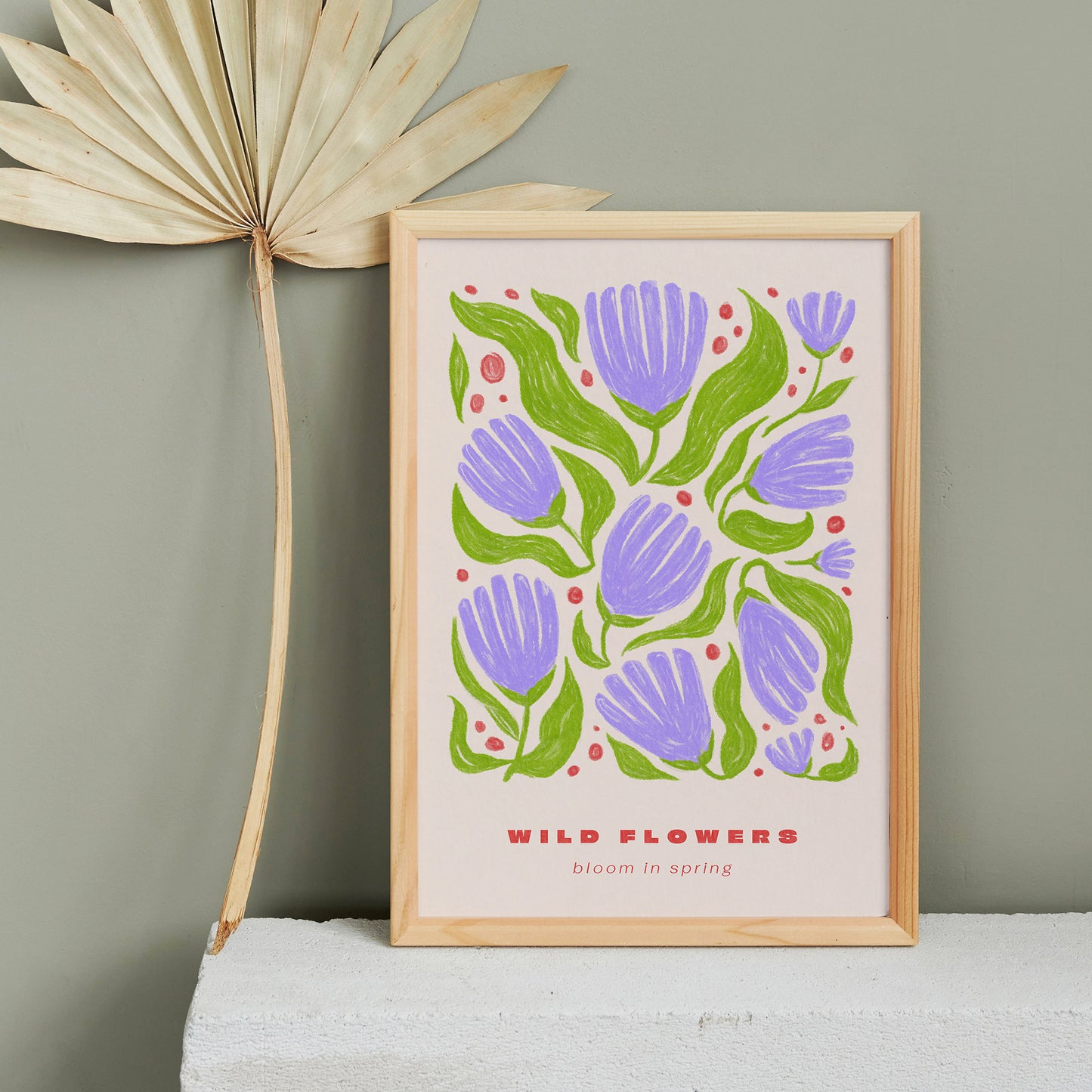 Póster Flores Silvestres
