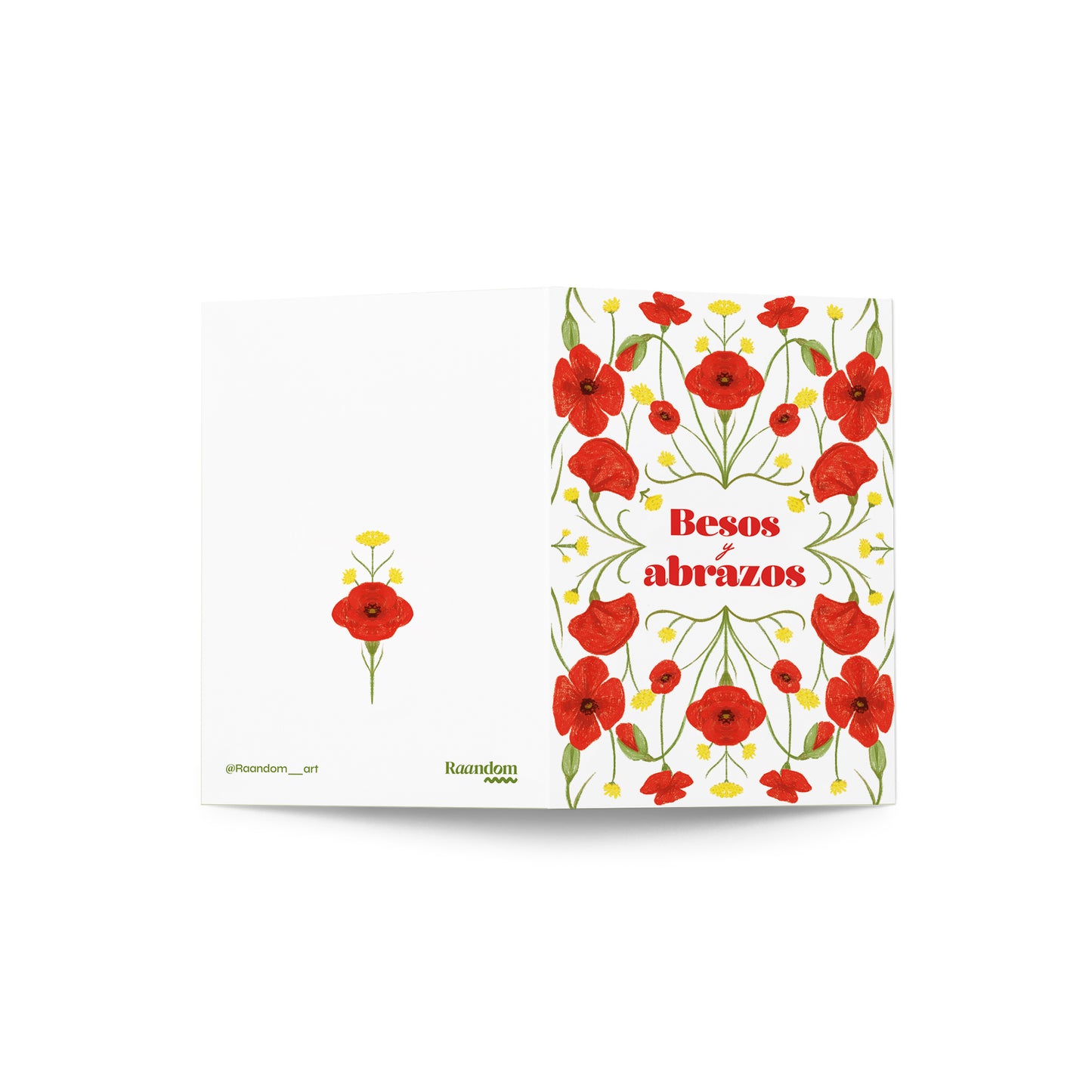 Tarjeta Besos y Abrazos