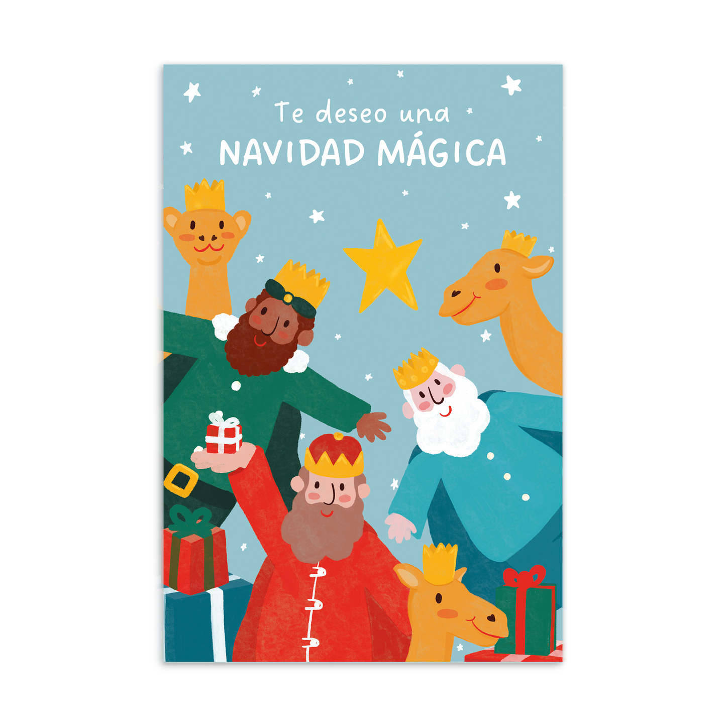 Christmas card Santa Claus